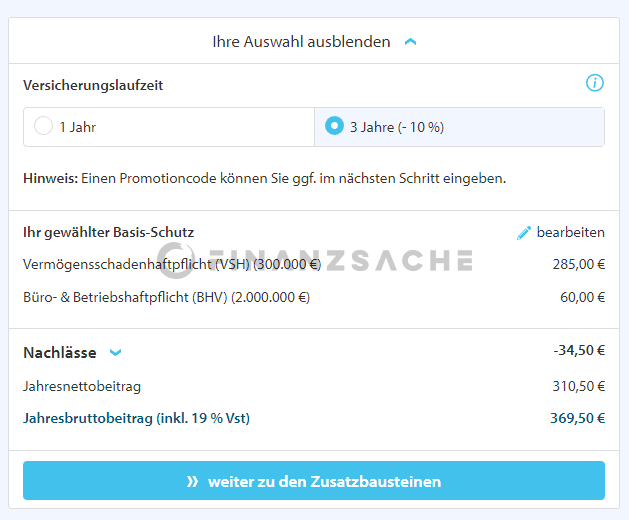 Exali-Versicherung-Versicherungslaufzeit-PI