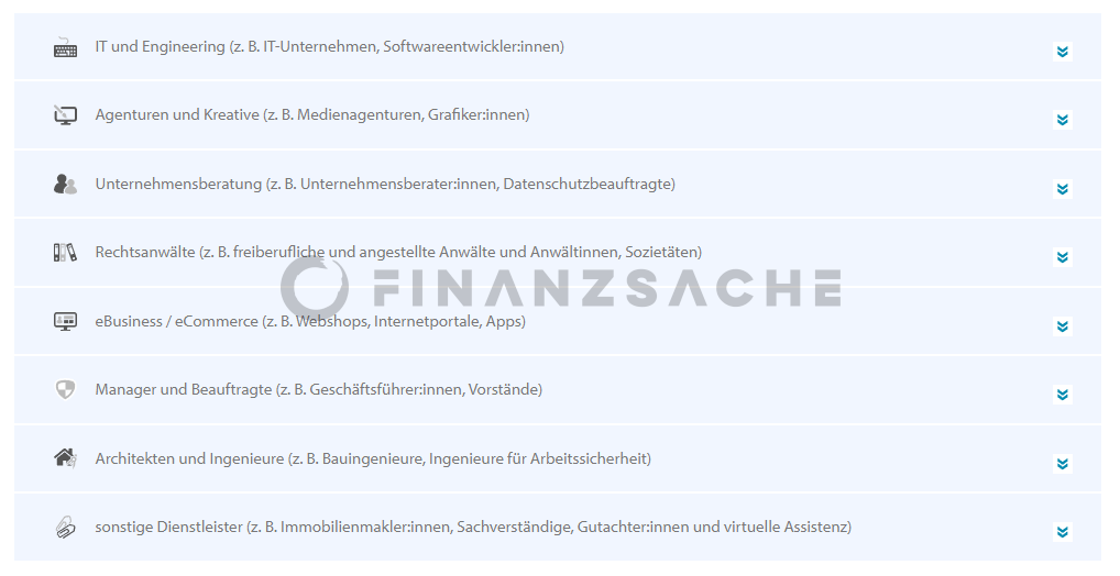 Exali-versicherte-Branchen-Sparten-Unternehmer-Selbststaendige-Unternehmertum-PI