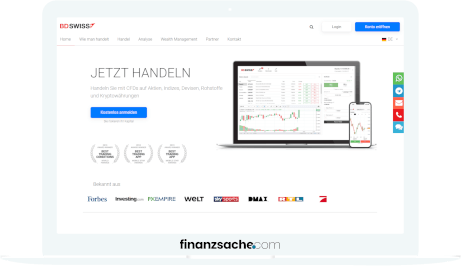BDSwiss Website BDSwiss Website