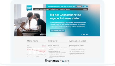 Consorsbank Website