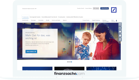 Deutsche Bank Website