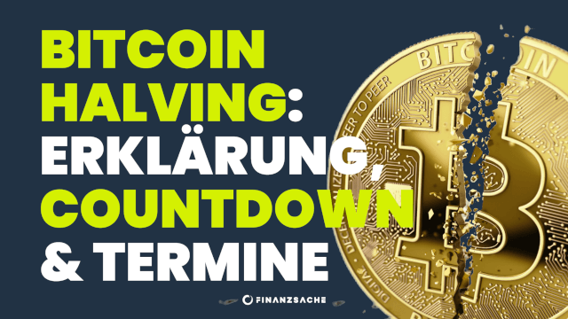 Bitcoin Halving Countdown & Termine