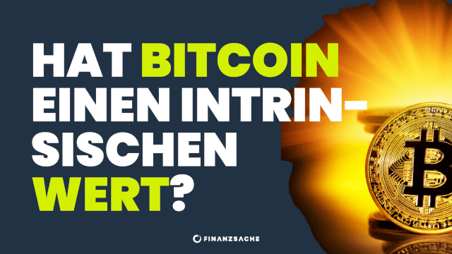 Hat Bitcoin einen intrinsischen Wert?