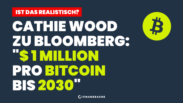 Cathie Wood zu Bloomberg: "Bitcoin bis $ 1 Million US-Dollar bis 2030"