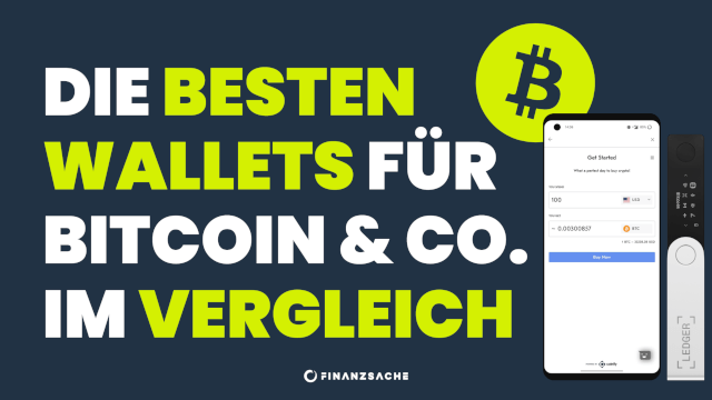 Sichere Wallets für Bitcoin & andere Kryptowährungen im Vergleich